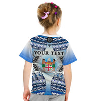 Custom Text and Number Fiji T Shirt Kaiviti Fijian Special Tapa Pattern LT14 - Polynesian Pride