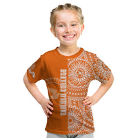 (Custom Personalised) Tailulu Tonga College T Shirt KID Tongan Ngatu Pattern LT14 - Polynesian Pride