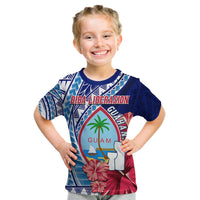 (Custom Personalised) Guam Chamorro T Shirt KID Happy Liberation Day Latte Stone LT13 - Polynesian Pride