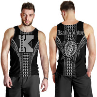 Kahoolawe Island Polynesian Men's Tank Top - Comely Style - AH Grey - Polynesian Pride