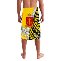 Tonga Terra Marique Lavalava Gold Polynesian Minimalist Style LT9 - Polynesian Pride