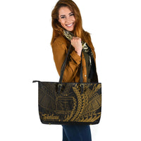 Tokelau Leather Tote - Wings Style - Polynesian Pride