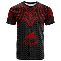 Tokelau T Shirt Polynesian Armor Style Red Unisex Red - Polynesian Pride