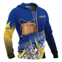 Tokelau Coat of Arms Zip up Hoodie Polynesian Pattern - Polynesian Pride