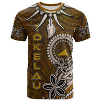 Tokelau T Shirt Polynesian Boar Tusk Unisex Brown - Polynesian Pride
