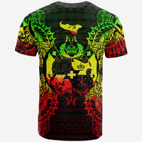 Tonga T Shirt Tonga Coat of Arms Map Polynesian Tattoo Reggae - Polynesian Pride