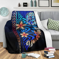 Tonga Custom Personalised Premium Blanket - Vintage Tribal Mountain - Polynesian Pride