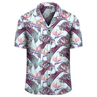 Tropical Monstera Leaf Hawaiian Shirt - Polynesian Pride