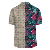 Tropical Pattern Lauhala Moiety Hawaiian Shirt - Polynesian Pride