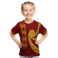 (Custom Personalize) Tonga Ha'Apai High School Kid T Shirt Hhs To The Best LT7 Youth XL Size14 - Polynesian Pride