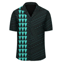 Kakau Polynesian Three Turtles Map Hawaii Shirt - Turquoise - Polynesian Pride