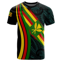 Hawaii Polynesian Unisex Kanaka Flag T Shirt Ten Style - Polynesian Pride