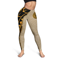 American Samoa Women's Leggings - Polynesian Wild Style - Polynesian Pride