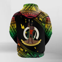 Vanuatu Proud To Be A Ni Van Polynesian Pattern Zip up Hoodie LT7 - Polynesian Pride