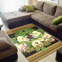Vanuatu Area Rug - Polynesian Gold Patterns Collection - Polynesian Pride
