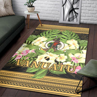 Vanuatu Area Rug - Polynesian Gold Patterns Collection - Polynesian Pride