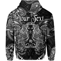 Custom Virgo Zodiac Polynesian Hoodie Unique Style Black LT8 - Polynesian Pride