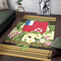 Wallis and Futuna Area Rug - Polynesian Gold Patterns Collection - Polynesian Pride