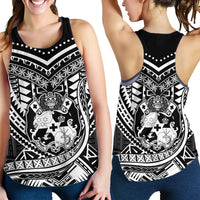 Tonga Coat of Arms Women Racerback Tank LT9 - Polynesian Pride