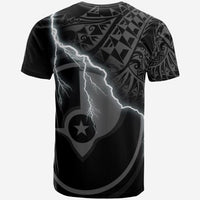 Yap Polynesian T Shirt Yap Flag Lighting Thunder - Polynesian Pride