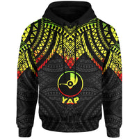 Yap Hoodie Micronesian Pattern Armor Style - Polynesian Pride
