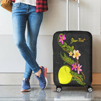 Palau Polynesian Custom Personalised Luggage Covers - Plumeria Tribal - Polynesian Pride
