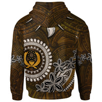 Pohnpei Hoodie Polynesian Boar Tusk - Polynesian Pride