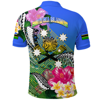 Custom South Sea Islanders Kanakas Hibiscus Polynesia Polo Shirt LT2 - Polynesian Pride