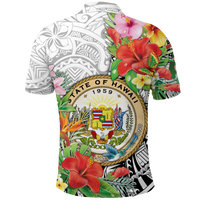 Custom Hawaii Hibiscus Kanaka Polynesia Polo Shirt LT2 - Polynesian Pride