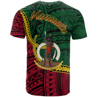 Vanuatu T Shirt Aore Seal of Vanuatu Polynesian Patterns - Polynesian Pride