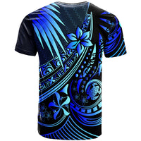 Marshall IslandsT Shirt The Flow Of The Ocean Blue - Polynesian Pride