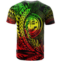 Federated States of Micronesia T Shirt Reggae Custom Wings Style - Polynesian Pride