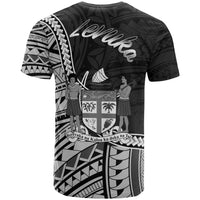 Fiji T Shirt Levuka Seal of Fiji Polynesian Patterns - Polynesian Pride