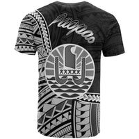 French Polynesia T Shirt Paopao Seal of French Polynesia Polynesian Patterns - Polynesian Pride