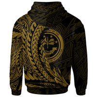 Federated States of Micronesia Hoodie Gold Wings Style - Polynesian Pride