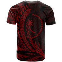 Chuuk State T Shirt Red Wings Style - Polynesian Pride