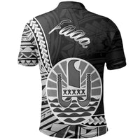 French Polynesia Polo Shirt Faaa Seal Of French Polynesia Polynesian Patterns - Polynesian Pride