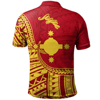 Rotuma Polo Shirt Juju Flag Rotuma - Polynesian Pride