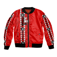 Hawaii - Lahainaluna High Mix Kakau Bombers Jacket LT6 Unisex Red - Polynesian Pride