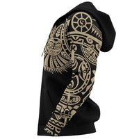 Hoodie Polynesian Tribal Tattoo - Polynesian Pride