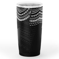 Wallis and Futuna Polynesian Tumbler - White - Polynesian Turtle - Polynesian Pride