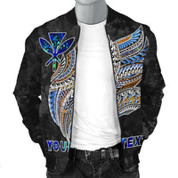 Polynesian Hawaii Custom Personalised Men's Bomber Jacket - Polynesian Wings - Polynesian Pride