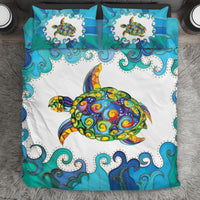 Hawaii Duvet Cover Set - Sea Turtle Pattern - Polynesian Pride