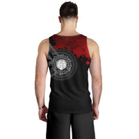 Northern Mariana Islands Polynesian Personalised Men's Tank Top - Polynesian Chain Style - Polynesian Pride