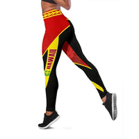 Hawaii Active 2nd Leggings A16 - Polynesian Pride
