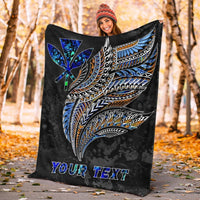 Polynesian Hawaii Custom Personalised Blanket - Polynesian Wings - Polynesian Pride