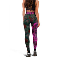 Polynesian Rising 17th Leggings (Pink) A6 - Polynesian Pride