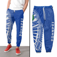 Pohnpei Rising Sweatpants A16 Unisex Blue - Polynesian Pride