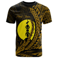 New Caledonia T Shirt Mont Dore Wings Style Unisex Black - Polynesian Pride
