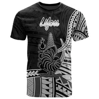New Caledonia Islands T Shirt Lifou Seal Of New Caledonia Islands Polynesian Patterns Unisex Black - Polynesian Pride